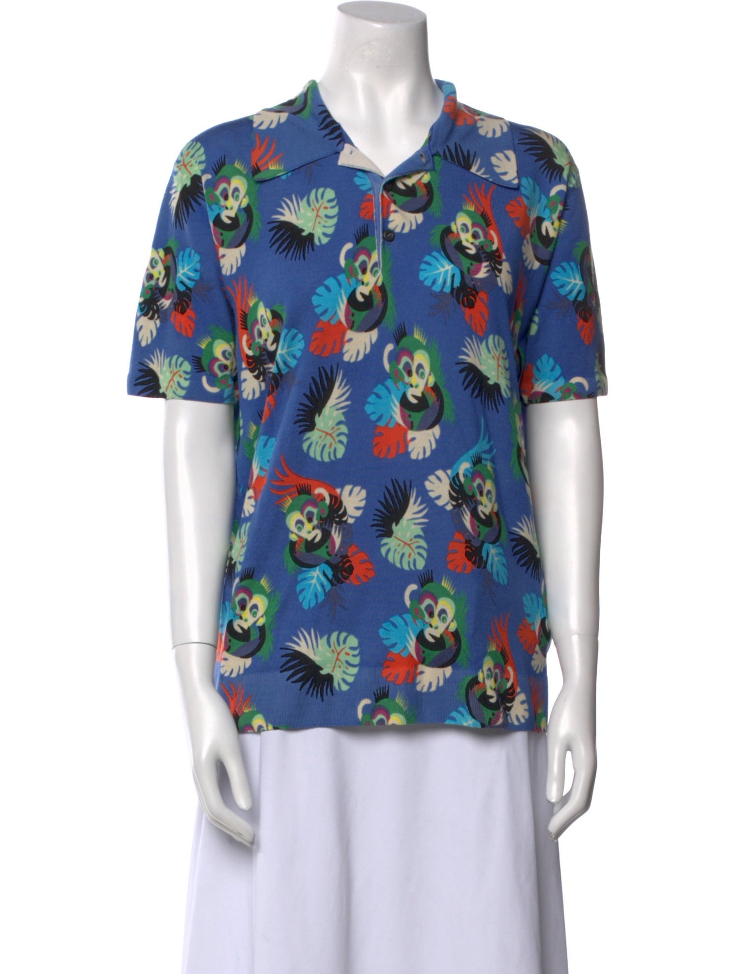 Prada 2017 Virgin Wool Polo Shirt