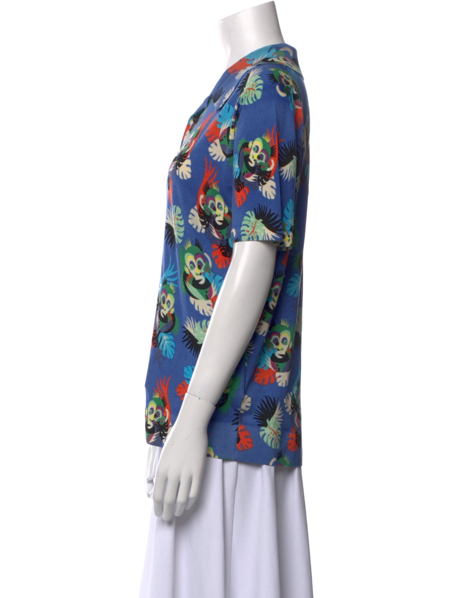 Prada 2017 Virgin Wool Polo Shirt