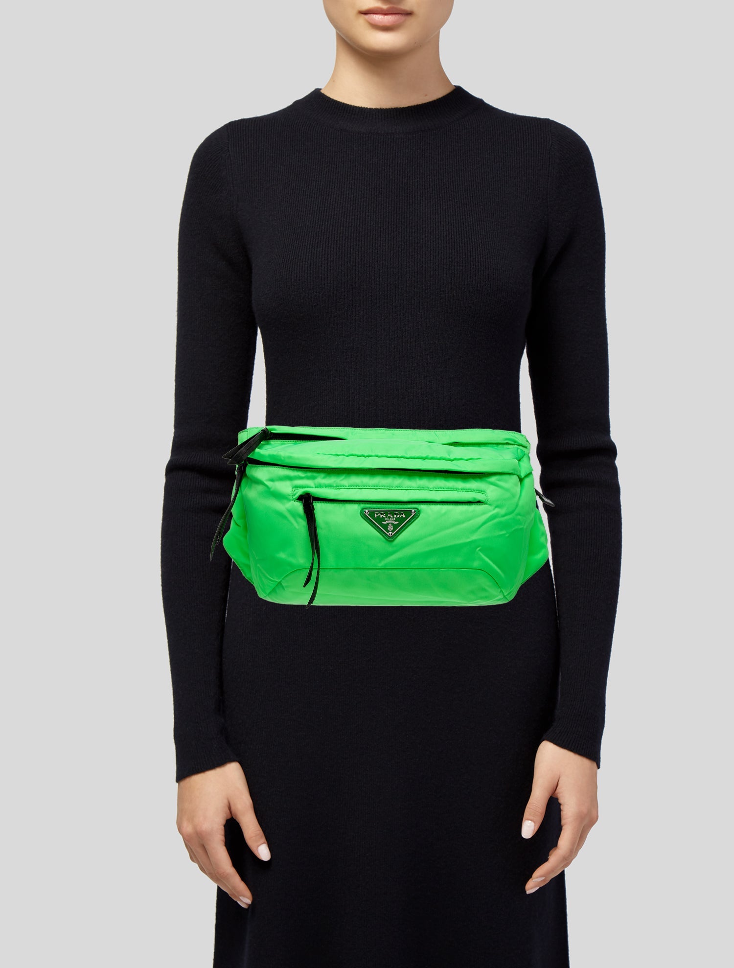Prada Tessuto Nylon Belt Bag