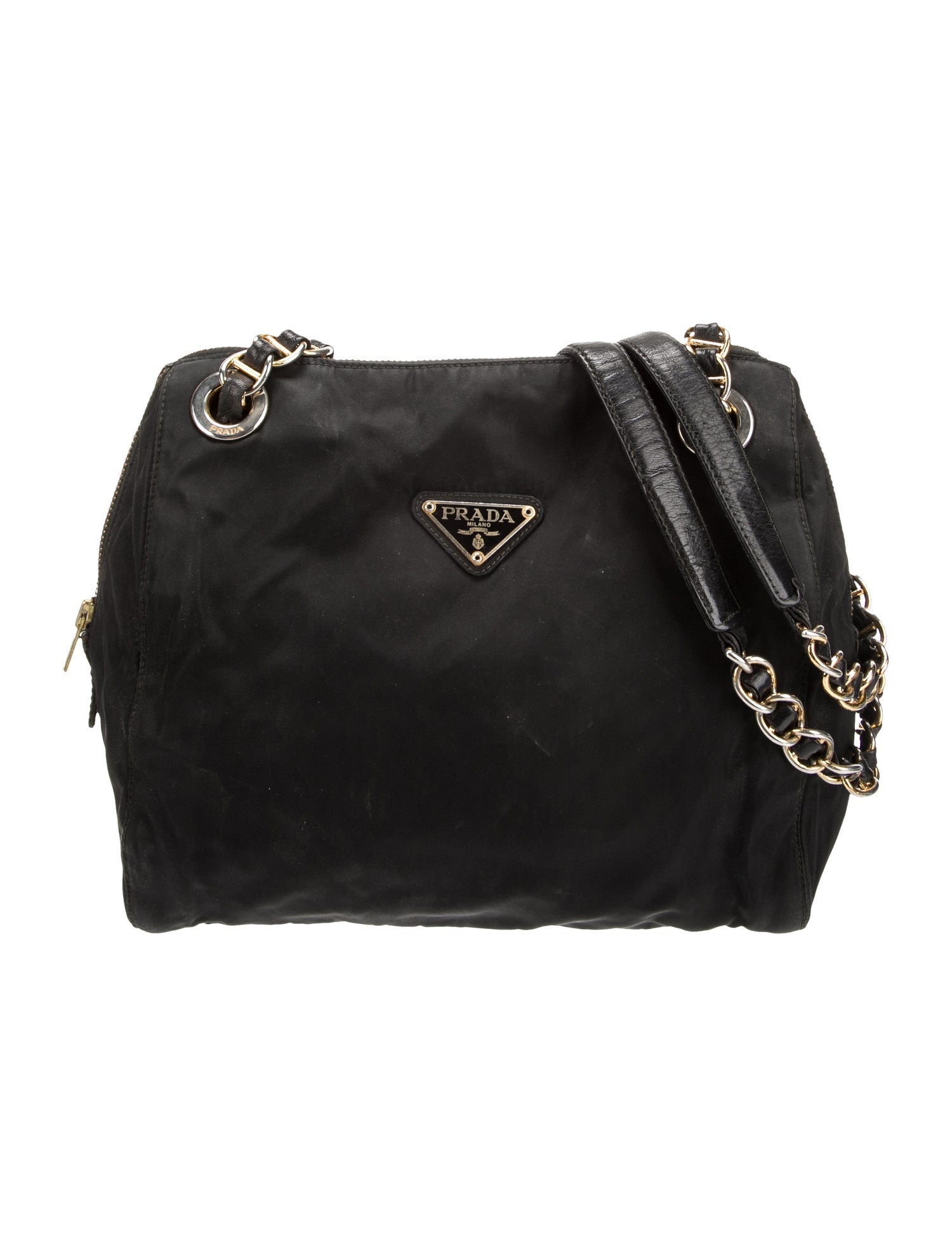 Prada Tessuto Nylon Shoulder Bag Vintage