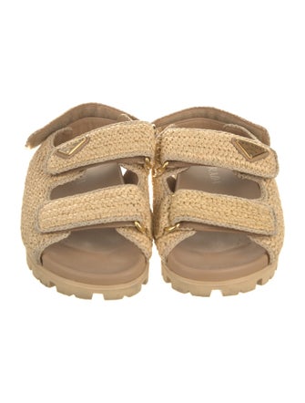 Prada Raffia Espadrilles