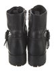 Prada Leather Combat Boots