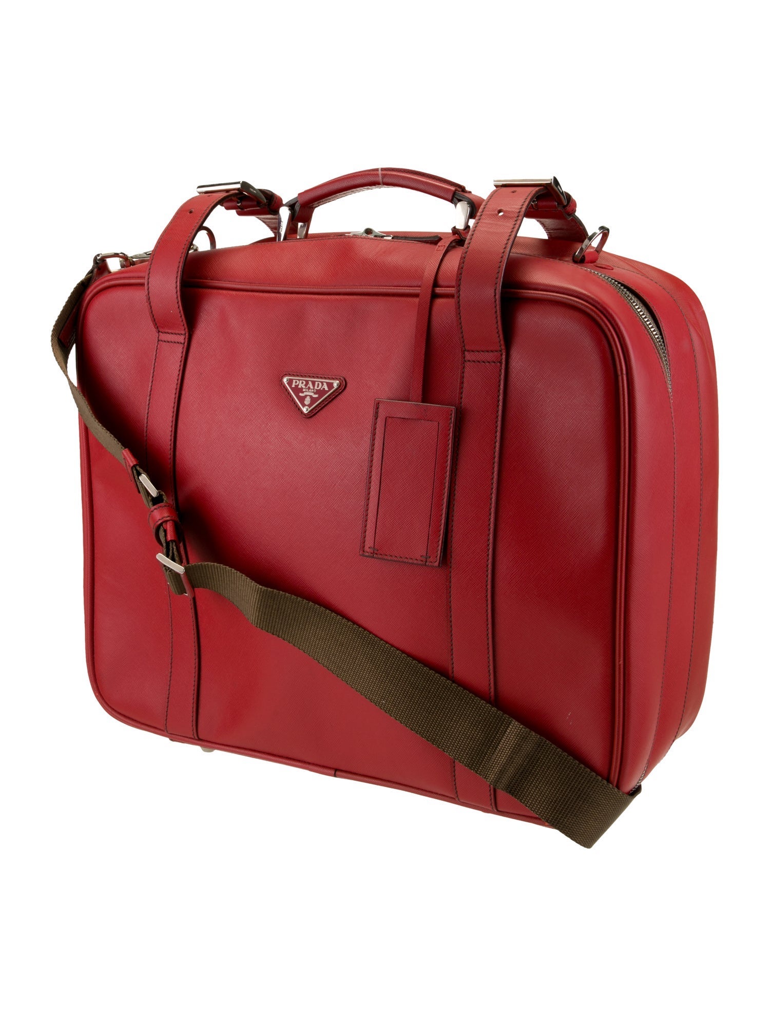 Prada Saffiano Lux Leather Crossbody Bag