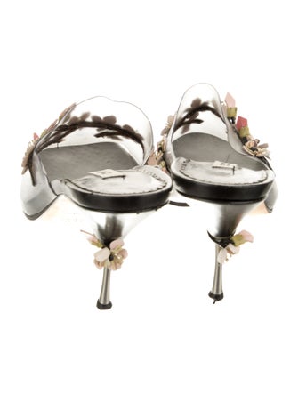 Prada PVC Floral Print Espadrilles