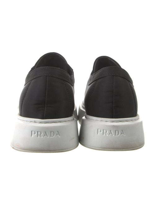 Prada Nylon Graphic Print Sneakers
