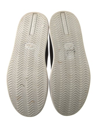 Prada Nylon Graphic Print Sneakers