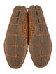 Prada Embossed Leather Animal Print Loafers