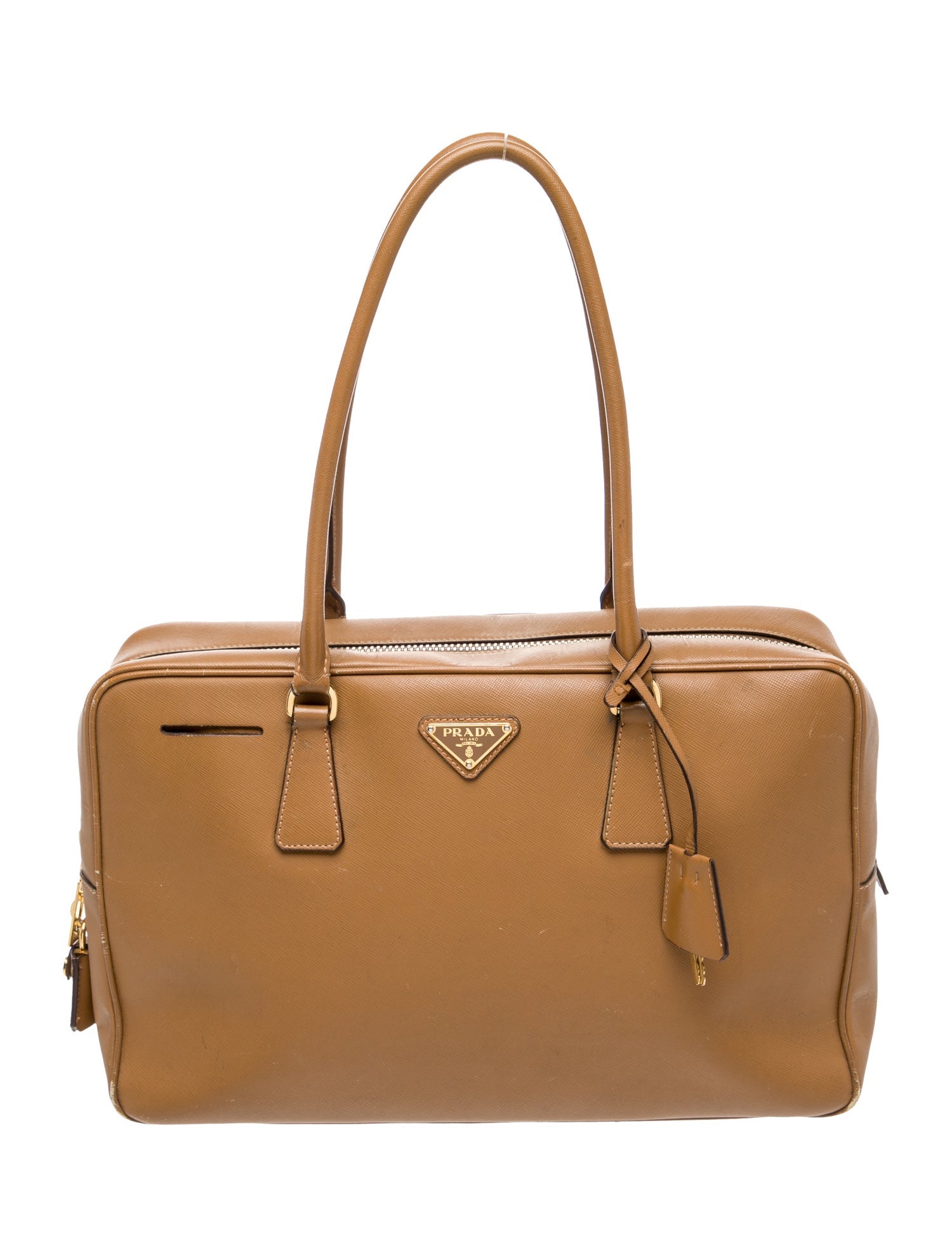 Prada Saffiano Leather Bauletto