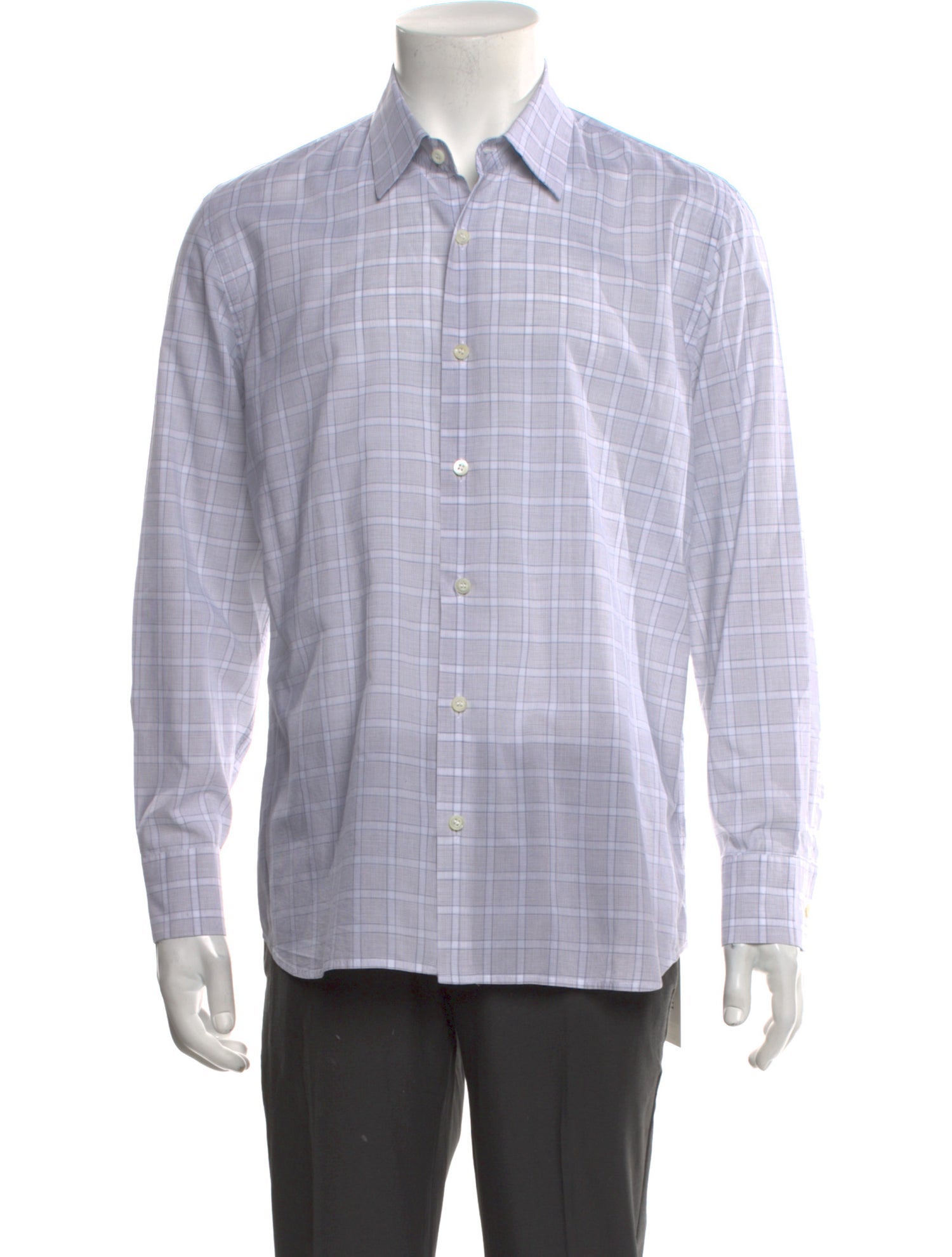 Prada 2017 Plaid Print Shirt