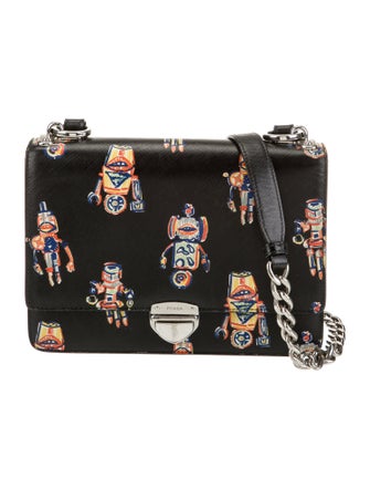 Prada Saffiano Lux Leather Minaudière