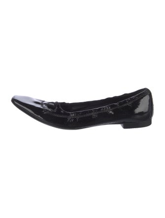 Prada Patent Leather Ballet Flats