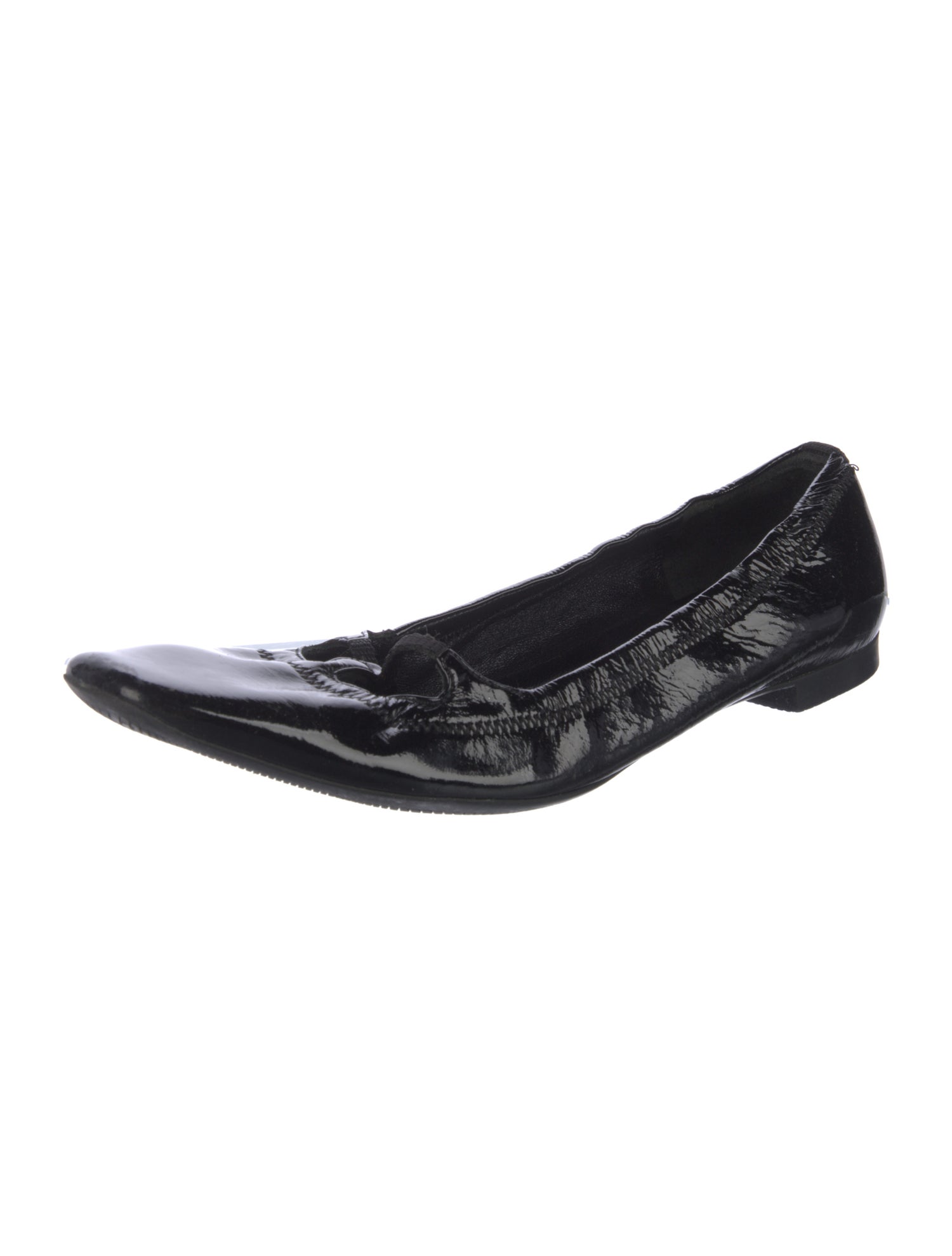 Prada Patent Leather Ballet Flats
