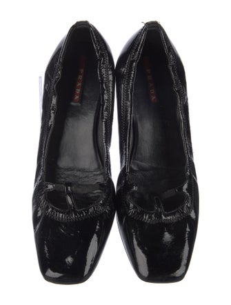 Prada Patent Leather Ballet Flats