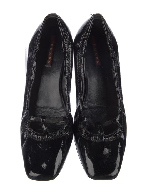 Prada Patent Leather Ballet Flats