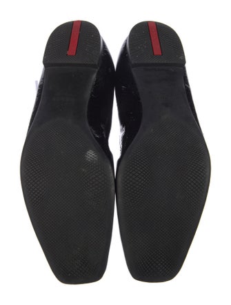 Prada Patent Leather Ballet Flats