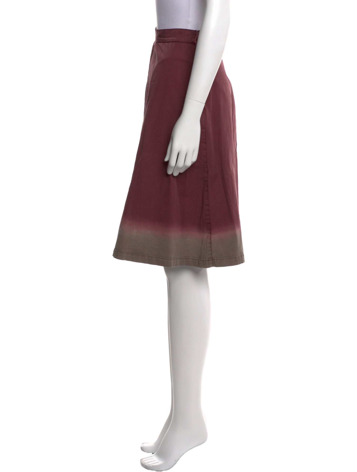 Prada 2004 Knee-Length Skirt
