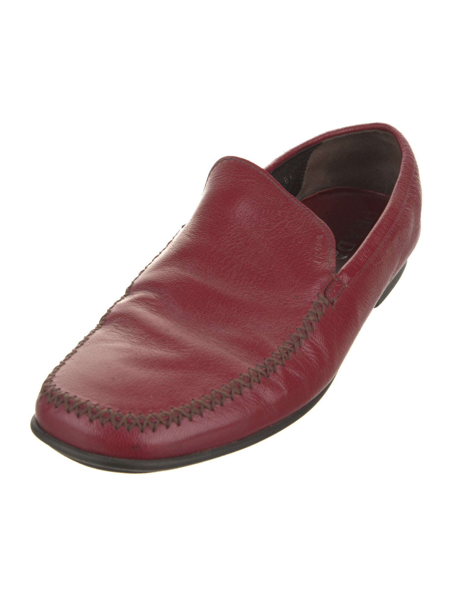 Prada Leather Loafers