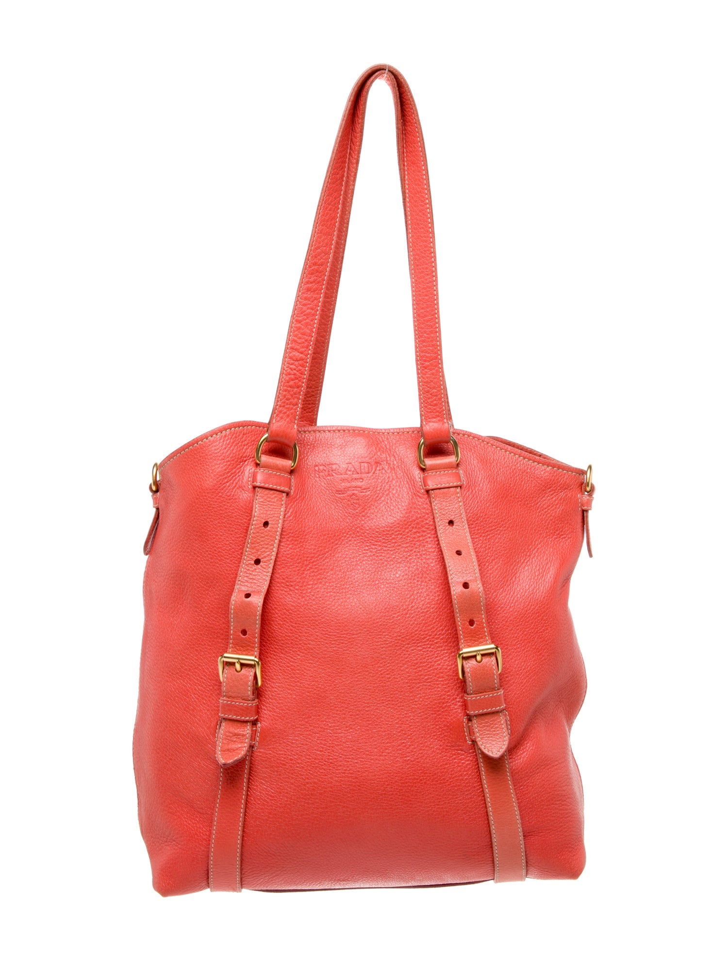 Prada Leather Leather Shoulder Bag