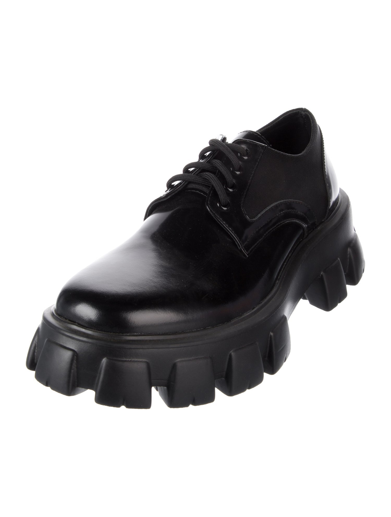Prada Patent Leather Dress Loafers