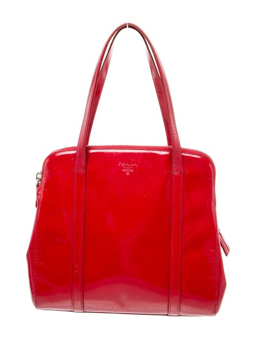 Prada Spazzolato Leather Top Handle Bag