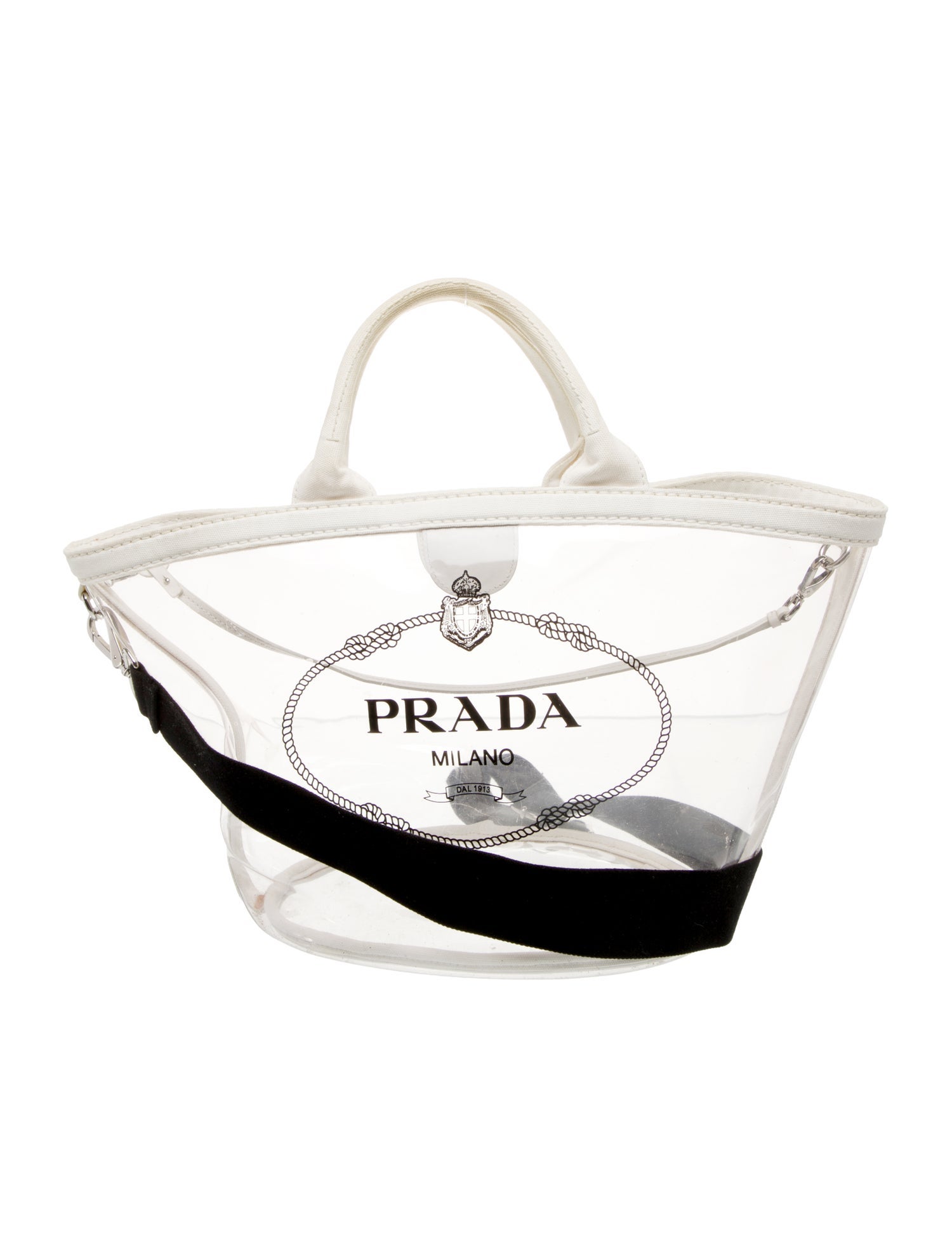 Prada PVC Top Handle Bag
