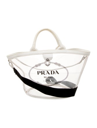 Prada PVC Top Handle Bag