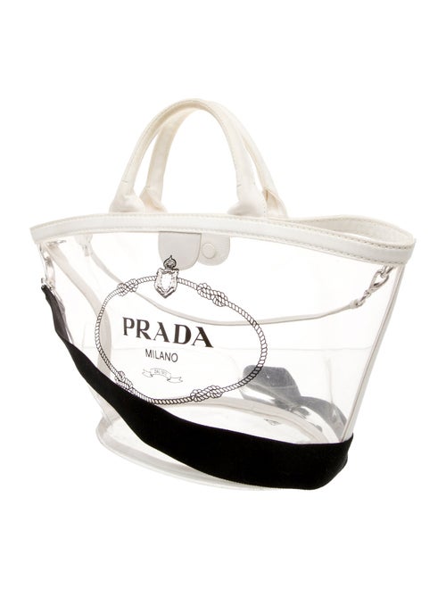 Prada PVC Top Handle Bag