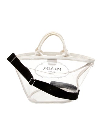 Prada PVC Top Handle Bag