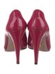 Prada Patent Leather Slingback Sandals
