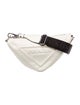 Prada Enameled Metal Triangle Triangle