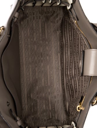 Prada Signature City Calf Leather Bibliothèque Medium