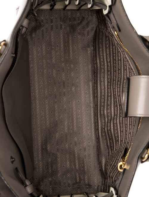 Prada Signature City Calf Leather Bibliothèque Medium