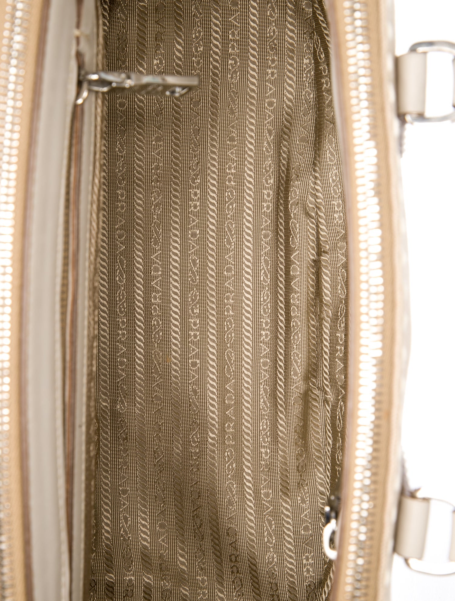 Prada Saffiano Lux Leather Galleria Double Zip Medium