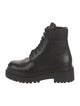 Prada Leather Combat Boots