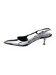 Prada Patent Leather Slingback Pumps