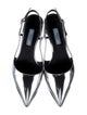 Prada Patent Leather Slingback Pumps