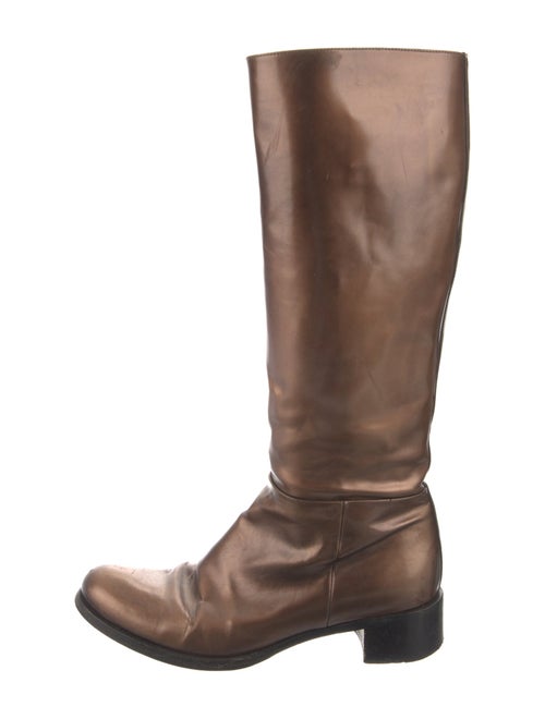 Prada Leather Riding Boots