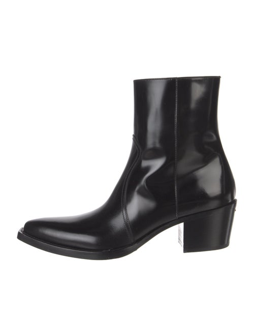 Prada Leather Sock Boots