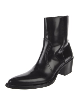 Prada Leather Sock Boots