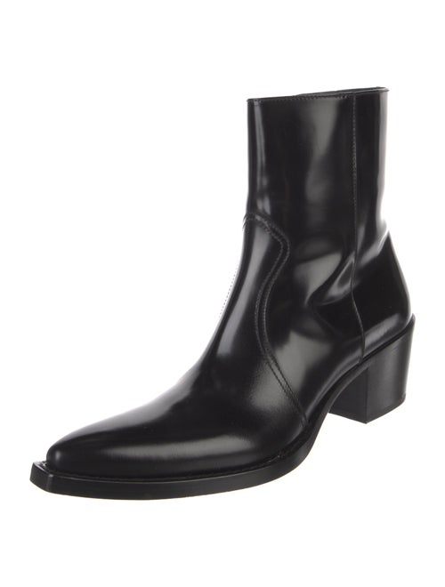 Prada Leather Sock Boots