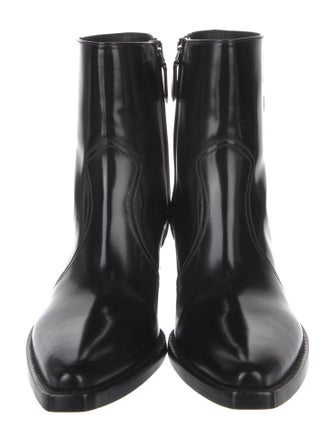 Prada Leather Sock Boots