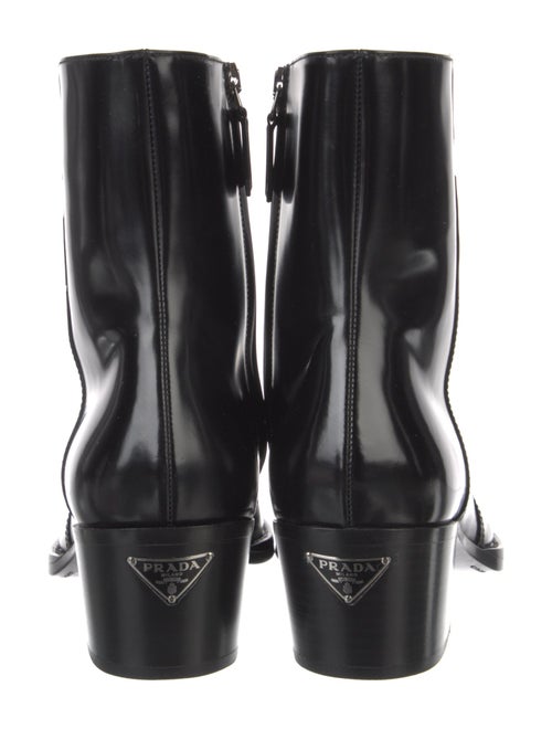Prada Leather Sock Boots