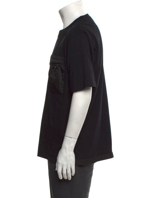 Prada 2024 Enameled Metal Triangle T-Shirt