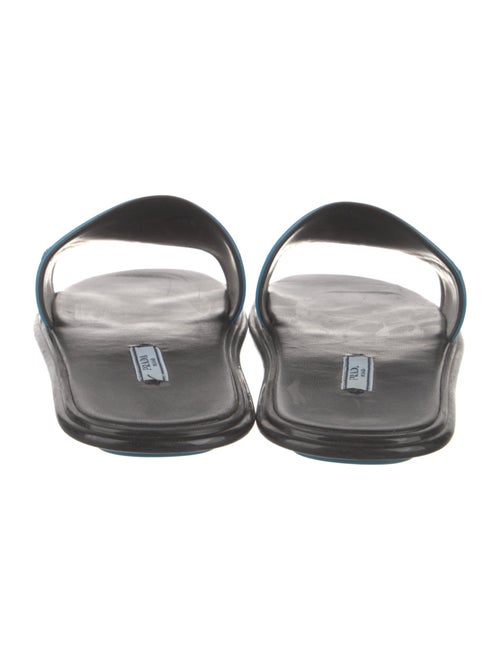Prada Rubber Printed Slides