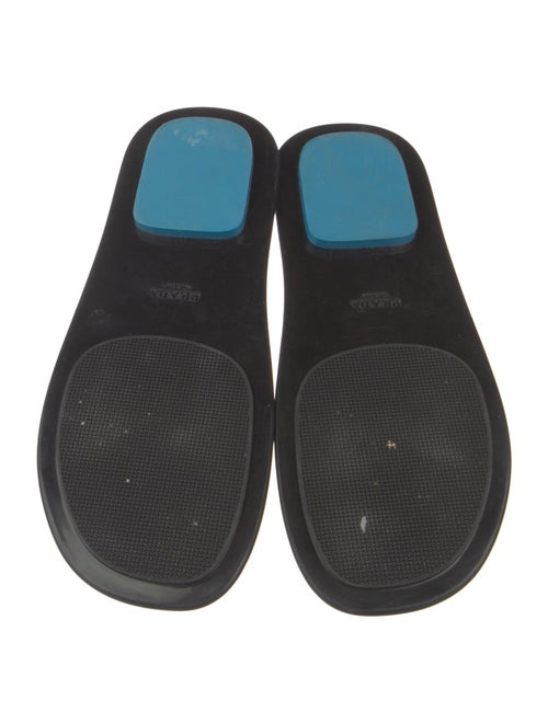 Prada Rubber Printed Slides