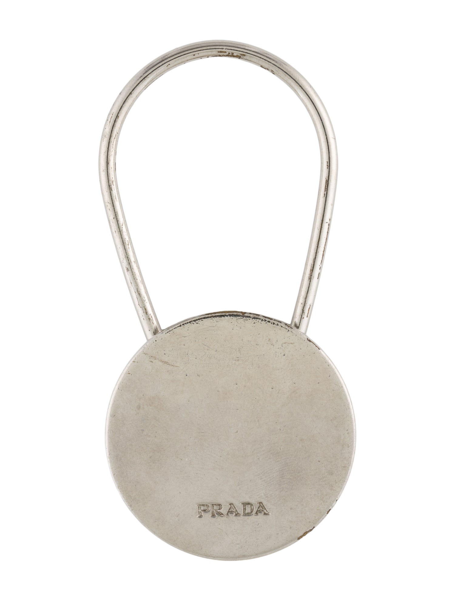 Prada Circle Key Ring