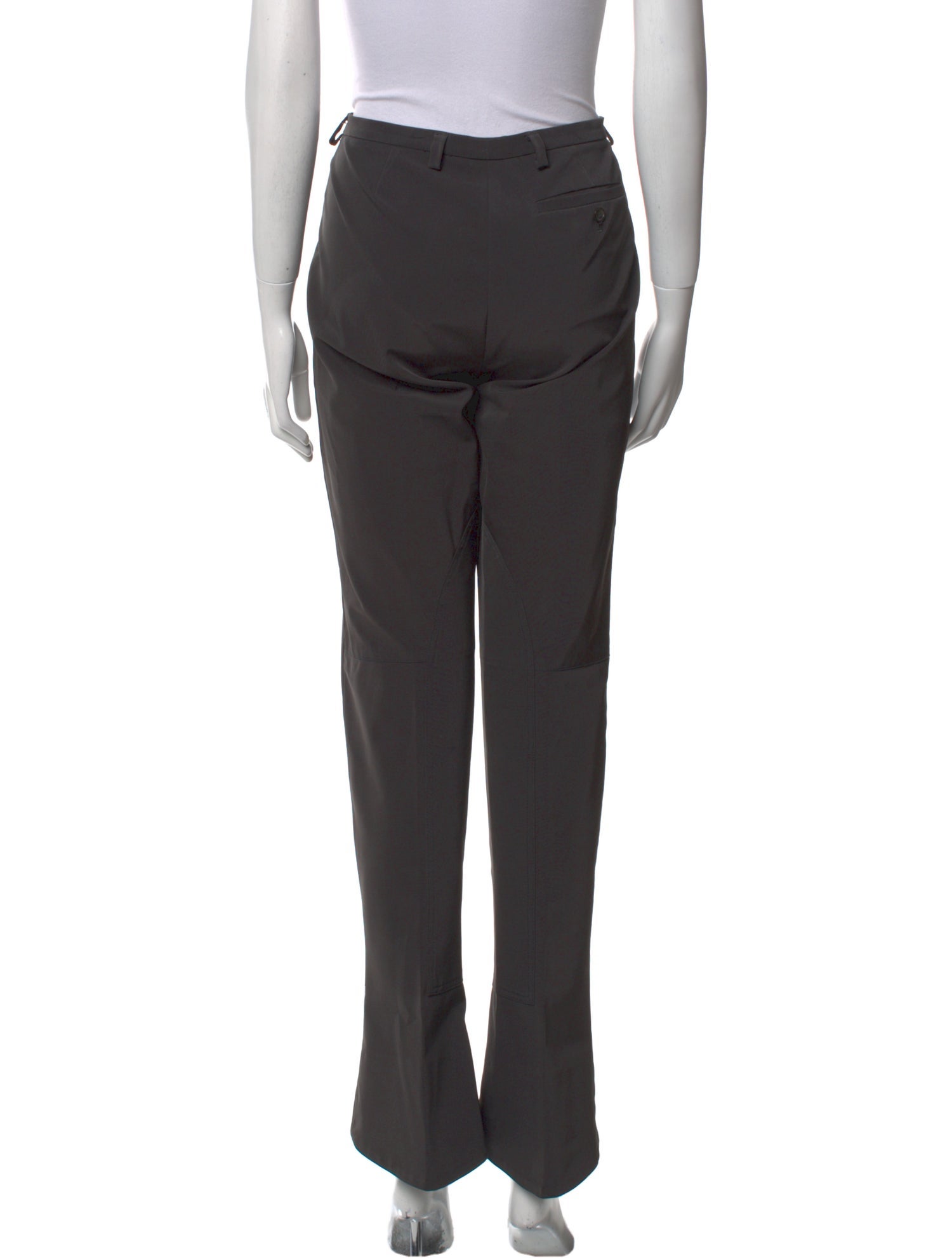 Prada Virgin Wool Skinny Leg Pants