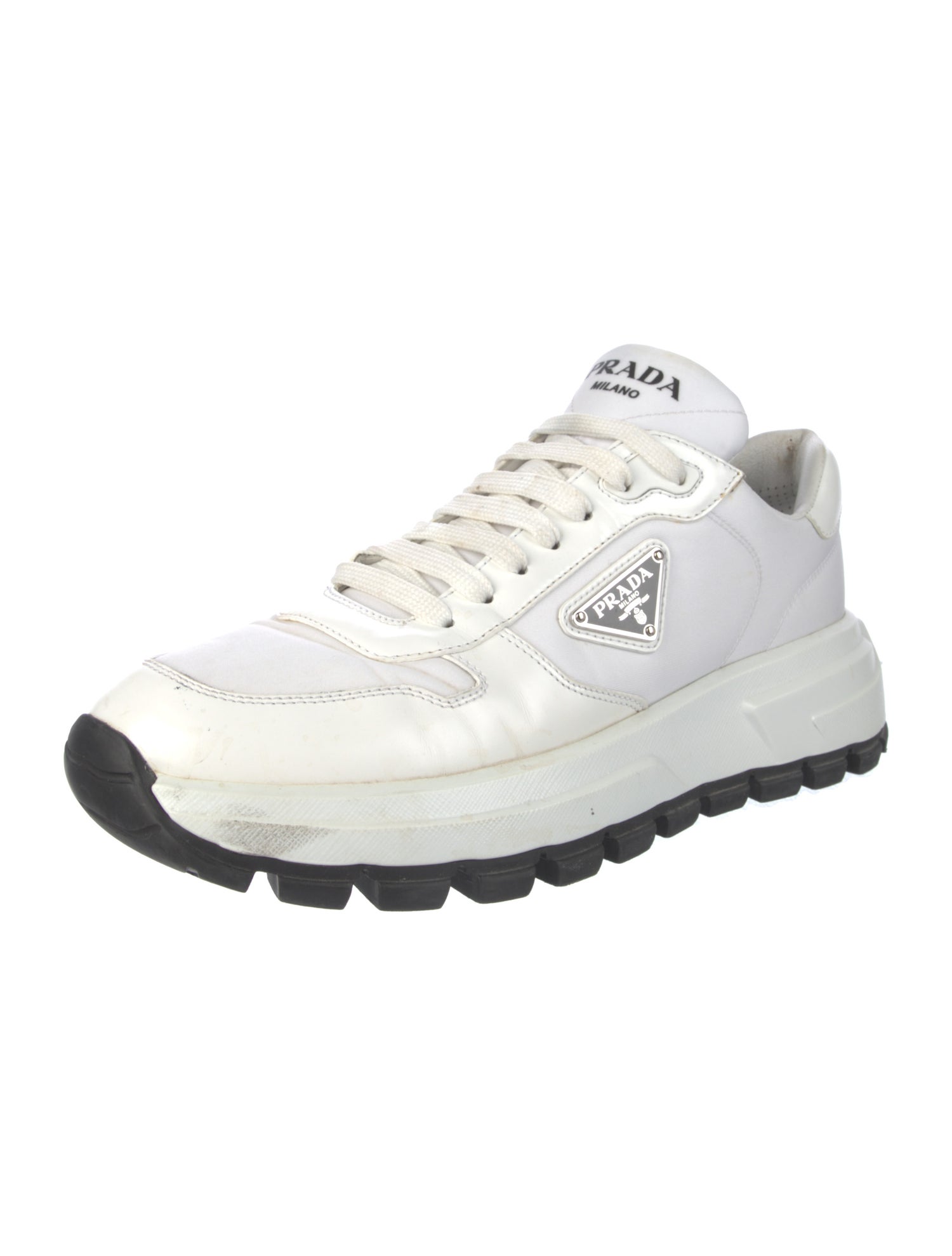 Prada Leather Sneakers