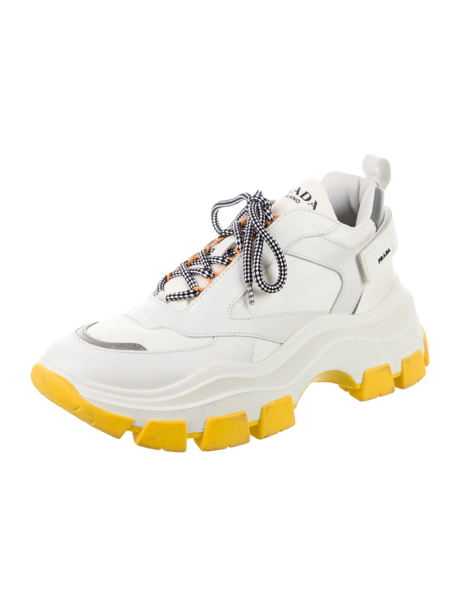 Prada Leather Sneakers