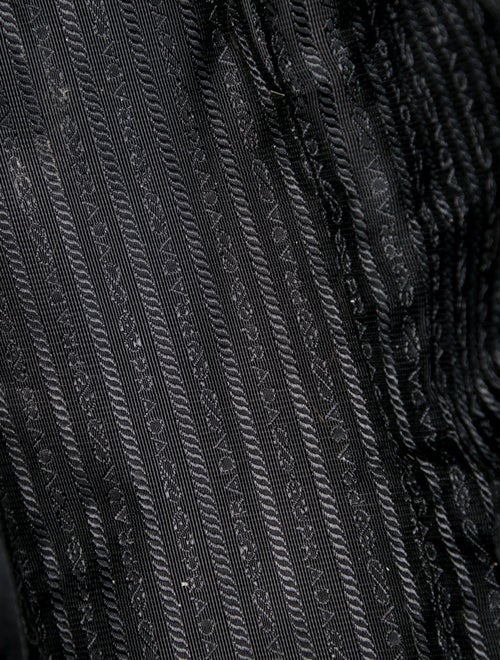 Prada Canvas Top Handle Bag